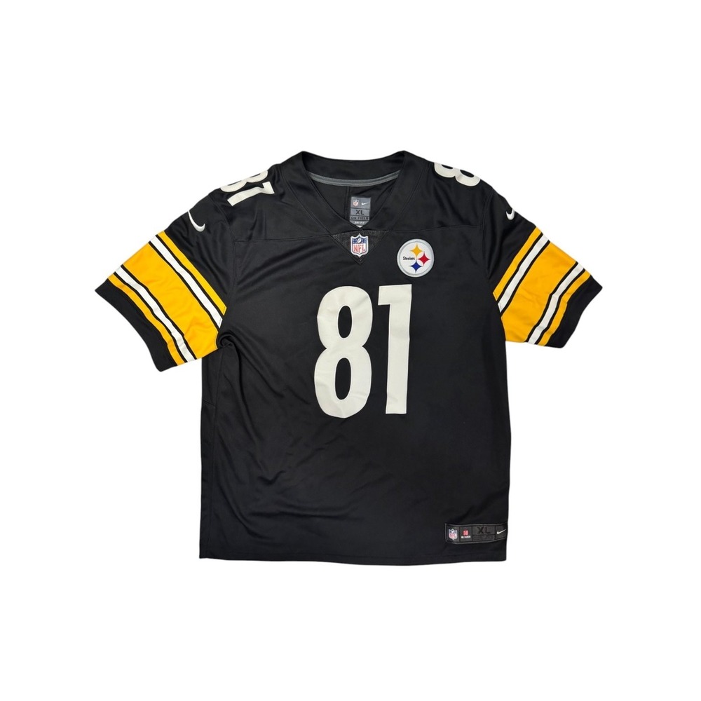 Pittsburgh Steelers Football Jersey Jesse James #81 Nike Dri-FIT XL